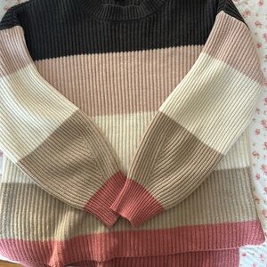 Color Block sweater